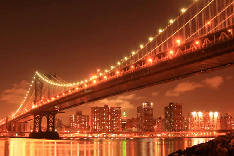 マンハッタン橋 | アメリカの風景